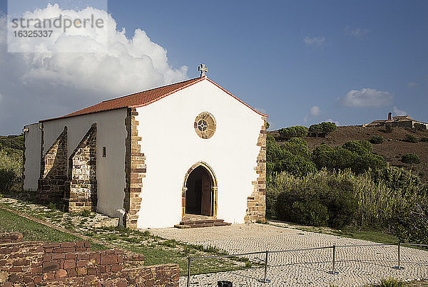 Portugal  Algarve  Vila do Bispo  Templerkirche Guadalupe