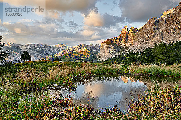 Sella Ronda  Sellagruppe  Dolomiten  Südtirol  Italien  Europa