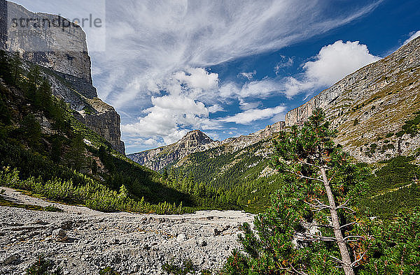 Langental  Dolomiten  Südtirol  Italien  Europa