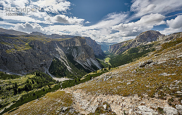 Langental  Dolomiten  Südtirol  Italien  Europa