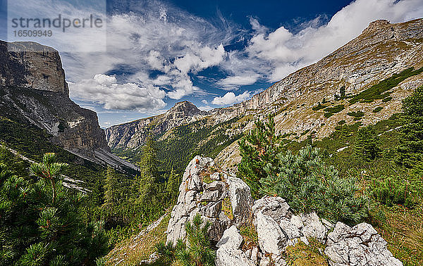 Langental  Dolomiten  Südtirol  Italien  Europa