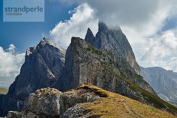 Naturpark Puez-Geisler  St. Ulrich  Dolomiten  Südtirol  Italien  Europa