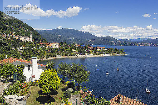 Cannero Riviera  Provinz Verbano-Cusio-Ossola  Piemont  Italien  am Lago Maggiore  Lago Maggiore