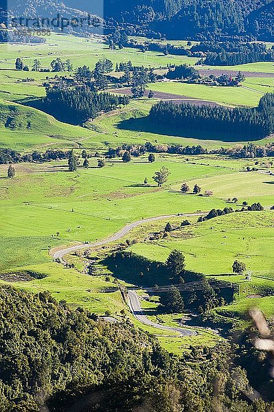 Wunderschöne Landschaften in der Region Golden Bay auf der Südinsel Neuseelands