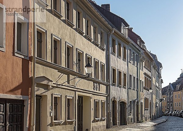 Straße Steinweg in Görlitz Nikolaivorstadt (Görlitz)  Deutschland