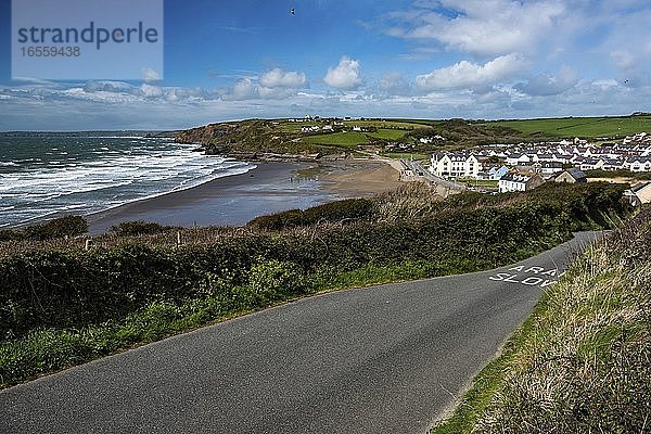 Broadhaven  Pembrokeshire Coast National Park  Wales  Vereinigtes Königreich