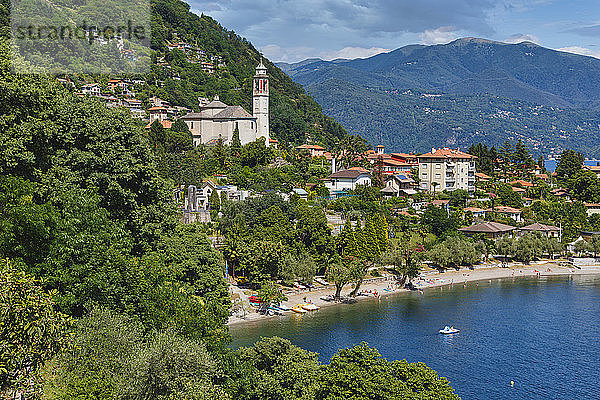 Cannero Riviera  Provinz Verbano-Cusio-Ossola  Piemont  Italien  am Lago Maggiore  Lago Maggiore