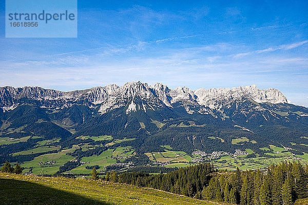 Wilder Kaiser  Kaiser-Gebirge  Ellmau  Kufstein  Tirol  Österreich  Europa