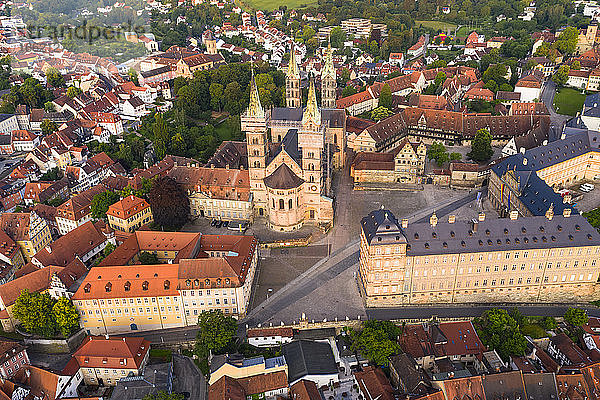 Bamberger Kathedrale in Bamberg  Bayern  Deutschland