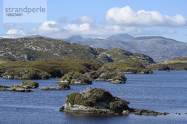 UK  Schottland  Küste der Isle of Harris