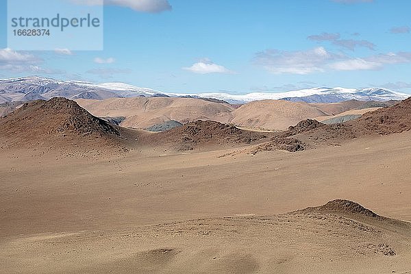 Landschaft  Altai  Mongolei  Asien