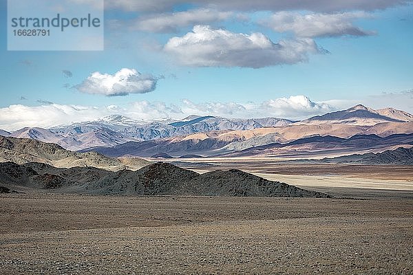 Landschaft  Altai  Mongolei  Asien