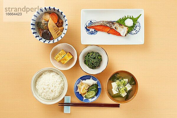 Frühstück auf japanische Art