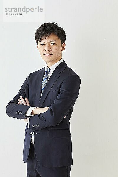 Porträt eines japanischen Geschäftsmannes