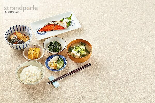 Frühstück auf japanische Art