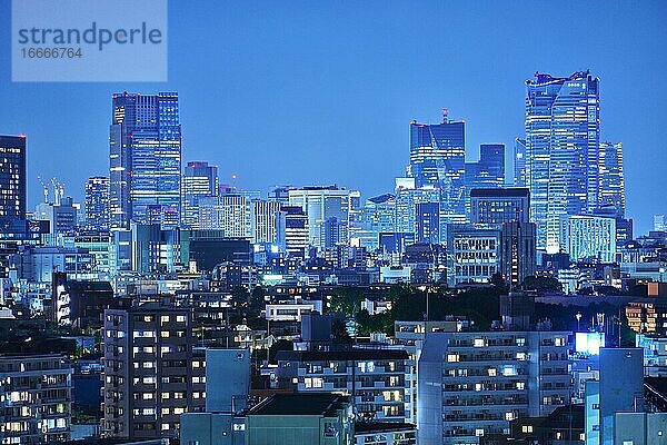 Stadtbild in Tokio  Japan