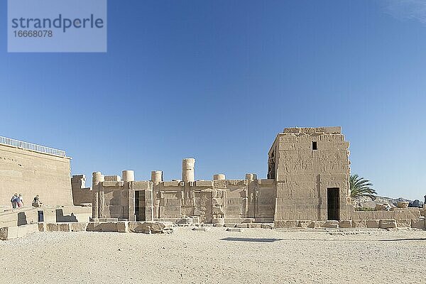 Philae-Tempel  Assuan  Ägypten  Afrika