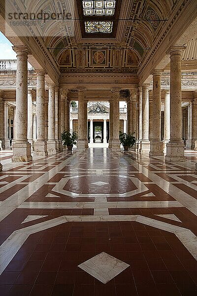 Galleria della mescita  Terme Tettuccio  Montecatini Terme  Toskana  Italien  Europa