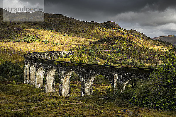 Glenfinnan-Viadukt in Schottland  UK