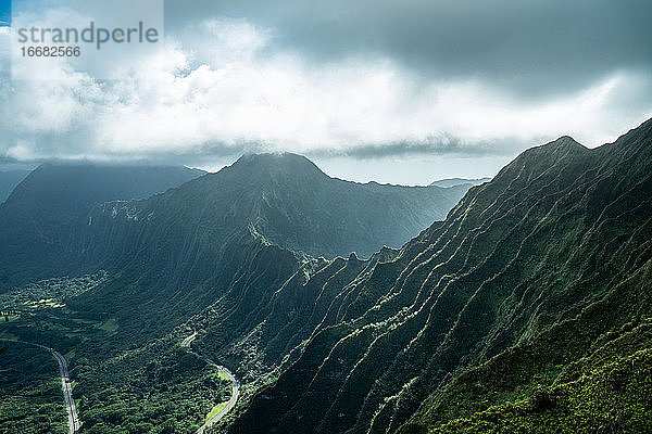 Ko'olau Ridge auf Oahu  Hawaii