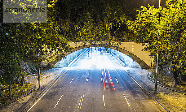 Straßentunnel in Rio de Janeiro