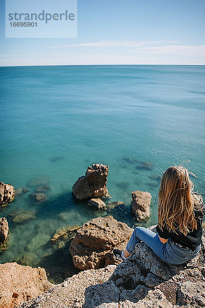 Schöner Blick auf das Meer