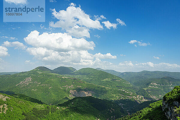 Das Rila-Gebirge in Bulgarien im Sommer.