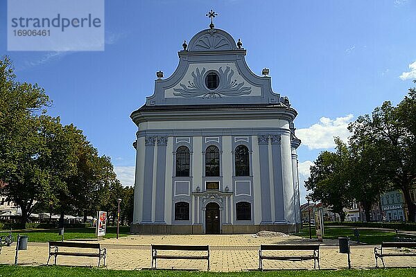 Evangelische Kirche  Marktplatz  Spisska Nova Ves  Region Zips  Slowakei  Europa