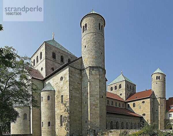 Michaeliskirche  UNESCO Weltkulturerbe  Hildesheim  Niedersachsen  Deutschland  Europa