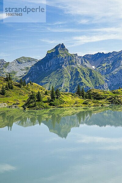 Hahnen-2606m  Trüebsee  Obwalden  Schweiz  Europa