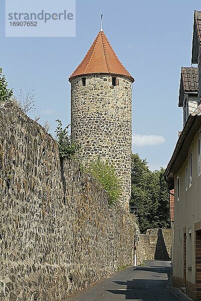 Grebenturm  Fritzlar  Hessen  Deutschland  Europa