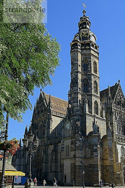 St.-Elisabeth-Dom oder Kaschauer Dom  Kosice oder Kaschau  Slowakei  Europa