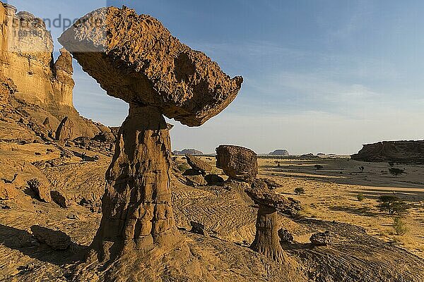 Felsformation  Hoodoos  Ennedi-Plateau  Tschad  Afrika