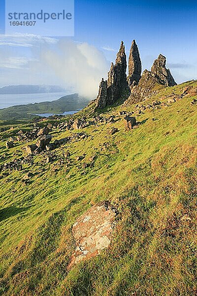 Old Man of Storr  Isle of Skye  Schottland  Großbritannien  Europa