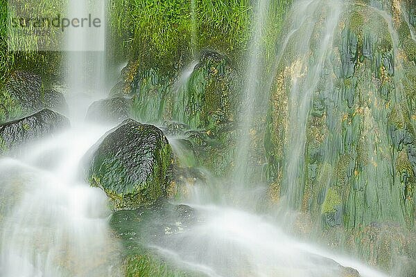 Wasserfall Detail  St. Gallen  Schweiz  Europa