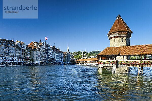 Altstadt Luzern  Schweiz  Europa