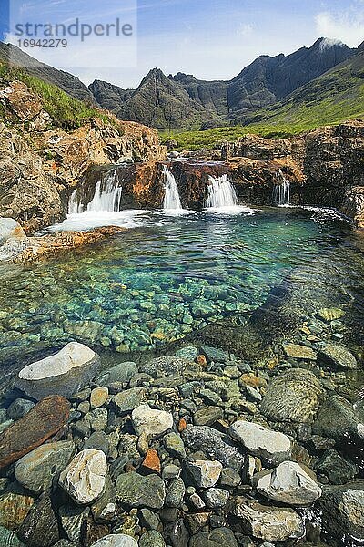 Fairy Pools  Isle of Skye  Schottland  Großbritannien  Europa