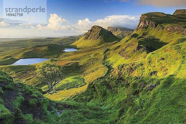 Trotternish  The Quaraig  Isle of Skye  Schottland  Großbritannien  Europa