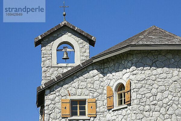 Kapelle am Pragelpass  Schwyz  Schweiz  Europa
