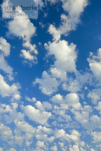 Wolken am blauen Himmel