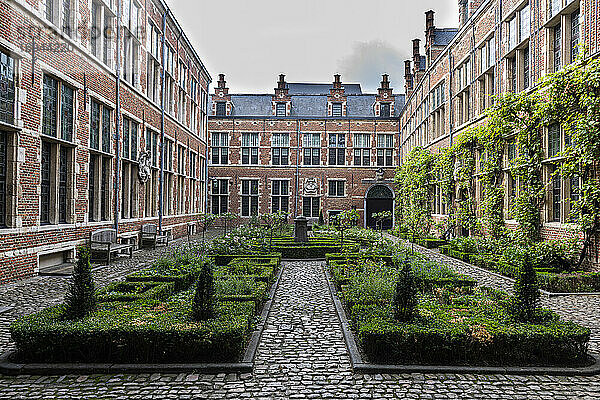 Ehemalige Druckerei  Plantin-Moretus-Museum  UNESCO-Weltkulturerbe  Antwerpen  Belgien  Europa