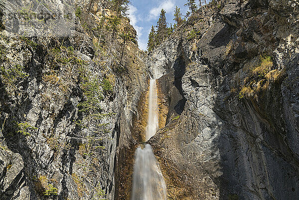 Silverton Falls  Banff National Park  UNESCO Weltkulturerbe  Alberta  Kanadische Rockies  Kanada  Nordamerika