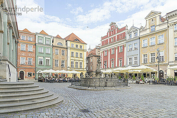 Brunnen der Proserpina  Altstädter Ring  Poznan  Polen  Europa
