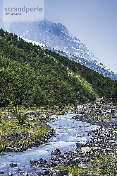 Torres del Paine-Nationalpark  Chilenisches Patagonien  Chile