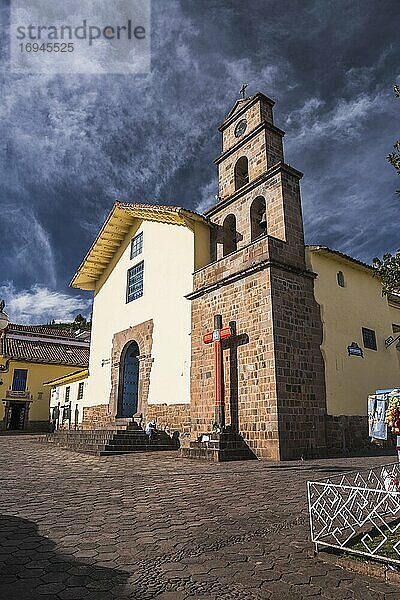 Kirche von San Blas (Iglesia de San Blas)  Cusco  Region Cusco  Peru