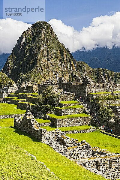 Machu Picchu Inka-Ruinen  Region Cusco  Peru