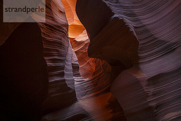 Landschaftsbilder des Antelope Canyon in der Nähe von Page  Arizona.