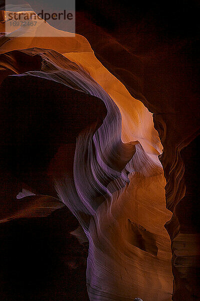 Landschaftsbilder des Antelope Canyon in der Nähe von Page  Arizona.