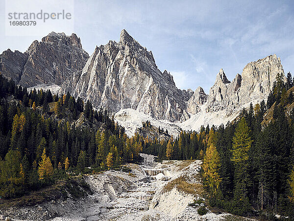 Berggipfel der italienischen Dolomiten