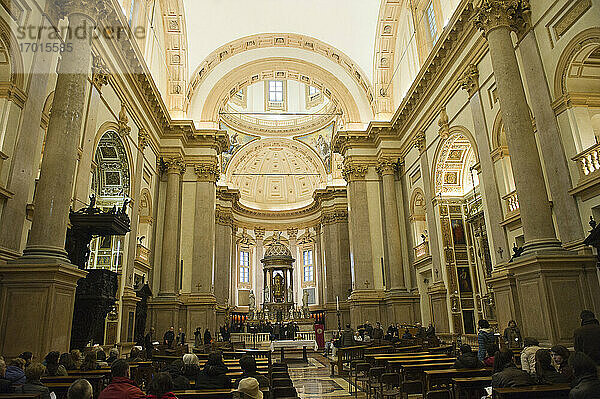 Europa  Italien  Mailand  Kirche San Fedele  katholische Referenzkirche für die Gegenreformation